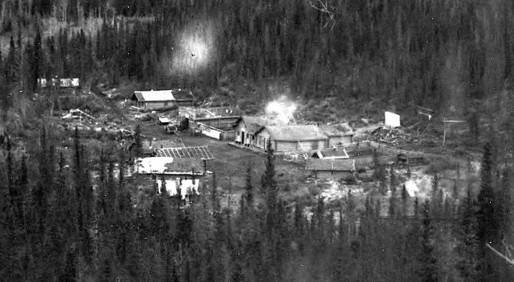 Moose Creek Cabin, Montana, Built in 1908 as one of the fir…